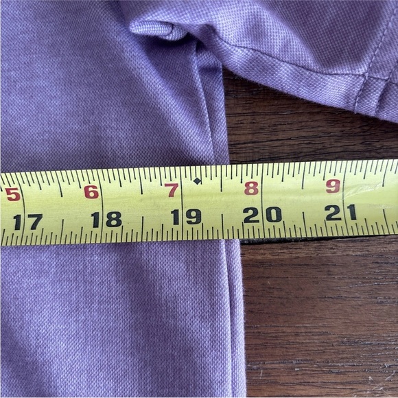 Travis Mathew Shirt Men’s M Purple Golf Polo With Pocket Style # 1MV134 - Picture 6 of 12